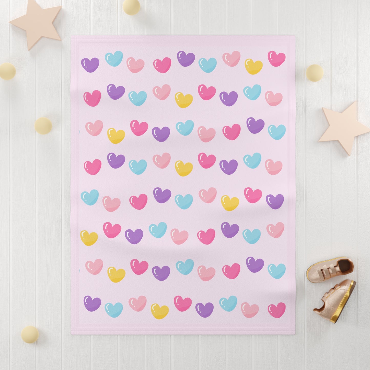 Fleece Baby Girl Blanket