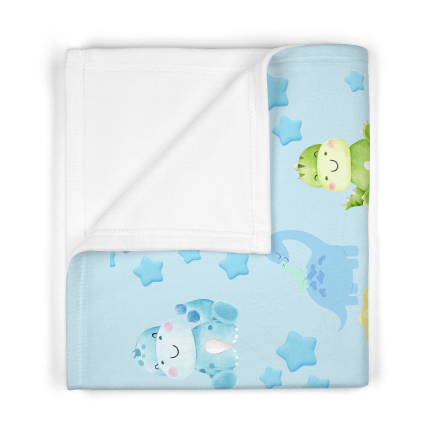 Fleece Baby Boy Blanket