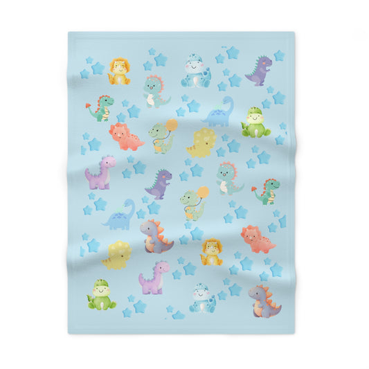 Fleece Baby Boy Blanket