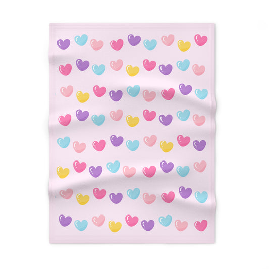 Fleece Baby Girl Blanket